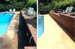 Pressure Washing and Pool Deck Cleaning